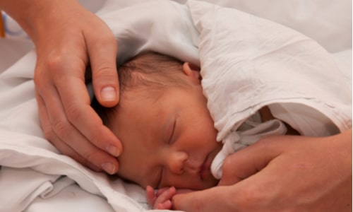 Baby after c-section
